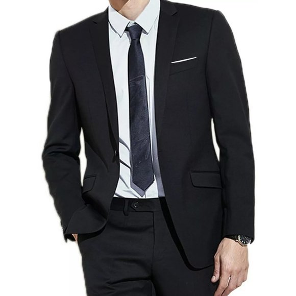 Jearey Other - NWT Jearey Men's Slim Fit One Button Blazer